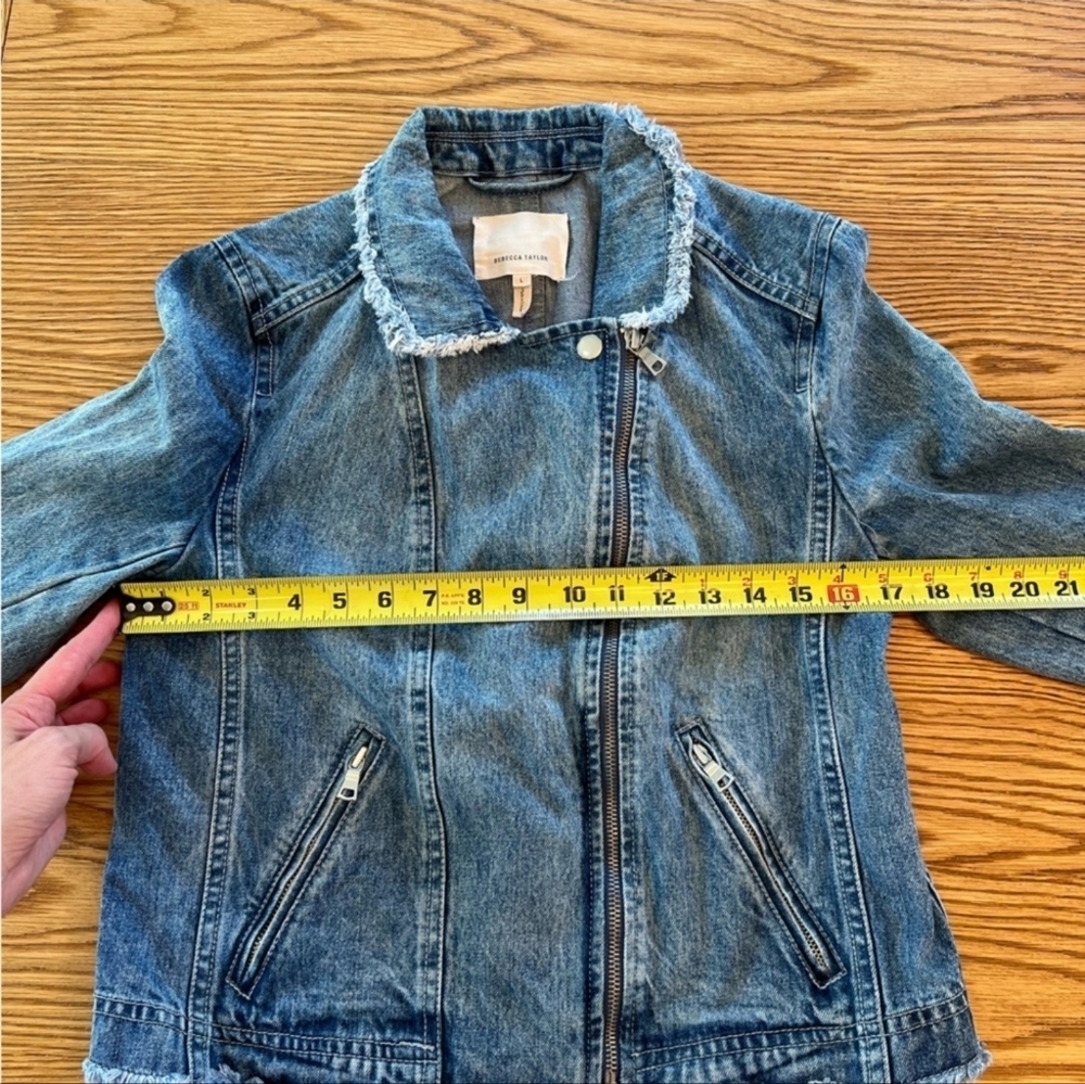Luxury Denim Jacket EUC - Picture 5 of 11
